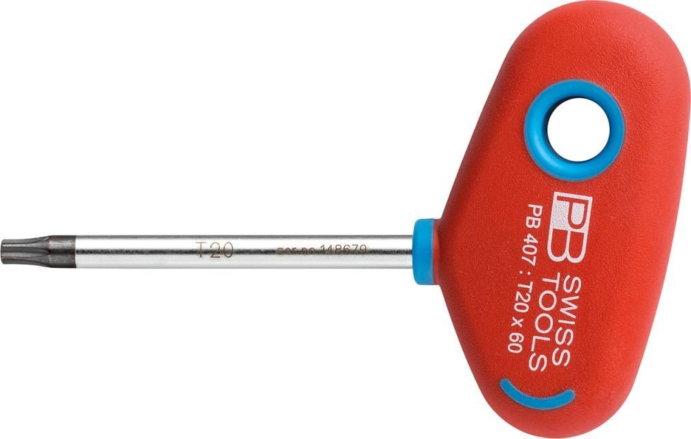 PB Swiss Tools Schraubendreher mit Quergriff für TORX Länge 60 mm T 10 Produktbild PB Swiss Tools Schraubendreher mit Quergriff für TORX Länge 60 mm T 10