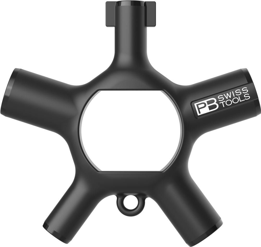 PB Swiss Tools Schaltschrankschlüssel 7 in 1 Tool Produktbild PB Swiss Tools Schaltschrankschlüssel 7 in 1 Tool