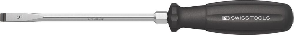 PB Swiss Tools Schraubendreher 8102 Schlitz 5,5 x 0,8 x 180 mm Schlagkappe Produktbild PB Swiss Tools Schraubendreher 8102 Schlitz 5,5 x 0,8 x 180 mm Schlagkappe