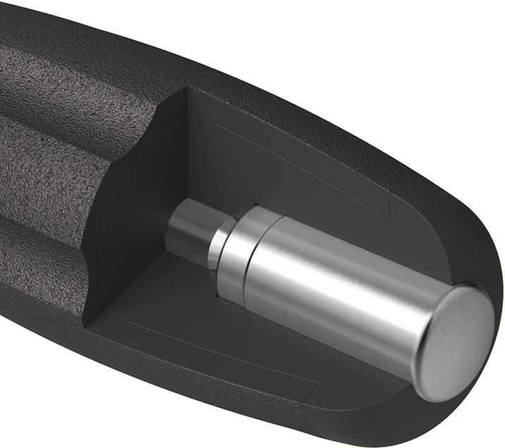 PB Swiss Tools Schraubendreher 8102 Schlitz 6,5 x 1 x 200 mm Schlagkappe Produktbild PB Swiss Tools Schraubendreher 8102 Schlitz 6,5 x 1 x 200 mm Schlagkappe bild 3