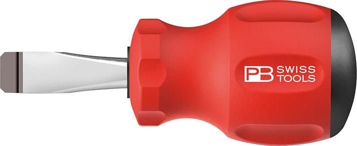PB Swiss Tools Schraubendreher Stubby Schlitz 6,5 x 1 x 30 mm Produktbild PB Swiss Tools Schraubendreher Stubby Schlitz 6,5 x 1 x 30 mm