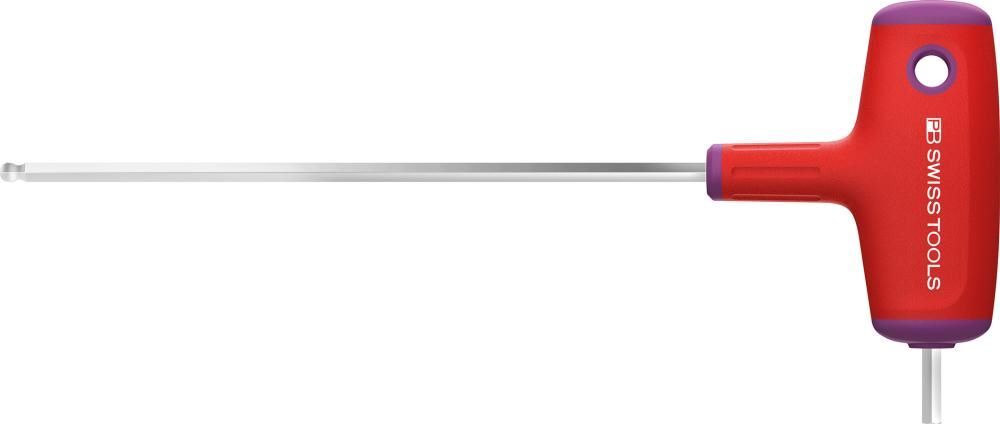 PB Swiss Tools Schraubendreher mit Quergriff für 6-kant Seitenabtrieb und Kugelkopf 10 x 200 mm Produktbild PB Swiss Tools Schraubendreher mit Quergriff für 6-kant Seitenabtrieb und Kugelkopf 10 x 200 mm