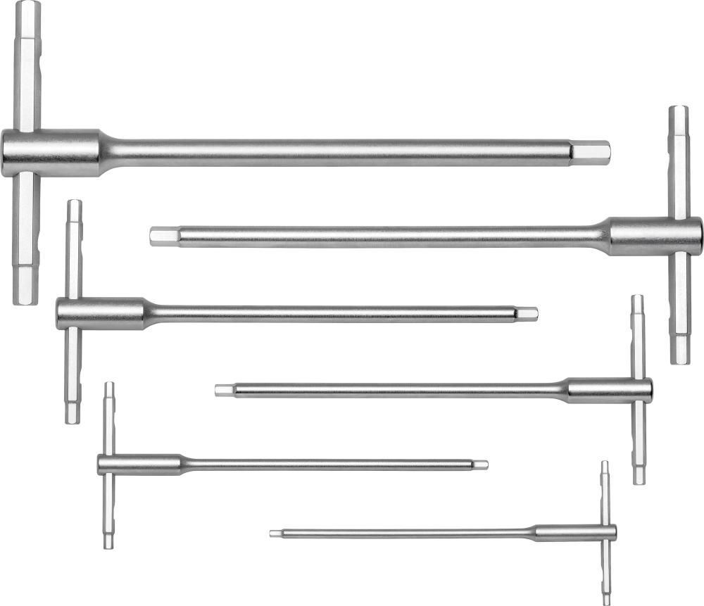 PB Swiss Tools Schraubendreher-Satz für 6-kant 3 - 10 mm mit Knebelgriff 6-teilig Produktbild PB Swiss Tools Schraubendreher-Satz für 6-kant 3 - 10 mm mit Knebelgriff 6-teilig