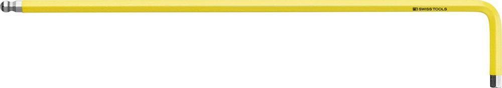 PB Swiss Tools Winkelschraubendreher für 6-kant mit Kugelkopf mit Farbcodierung lang SW 3,0 mm Produktbild PB Swiss Tools Winkelschraubendreher für 6-kant mit Kugelkopf mit Farbcodierung lang SW 3,0 mm
