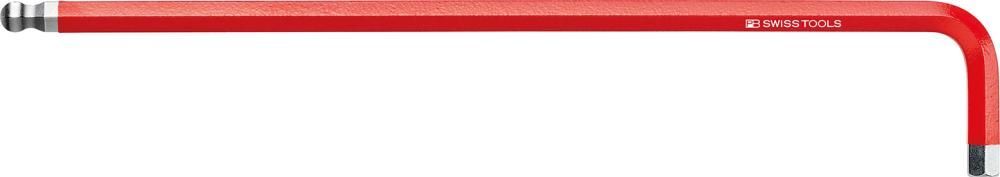 PB Swiss Tools Winkelschraubendreher für 6-kant mit Kugelkopf mit Farbcodierung SW 6,0 mm lang Produktbild PB Swiss Tools Winkelschraubendreher für 6-kant mit Kugelkopf mit Farbcodierung SW 6,0 mm lang