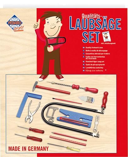 Pebaro Laubsägeset im Buntkarton Modell 925P Produktbild Pebaro Laubsägeset im Buntkarton Modell 925P