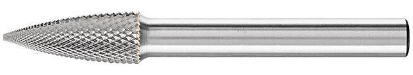 Pferd Frässtift HM Spitzbogenform 0820 8 x 20 mm Produktbild Pferd Frässtift HM Spitzbogenform 0820 8 x 20 mm