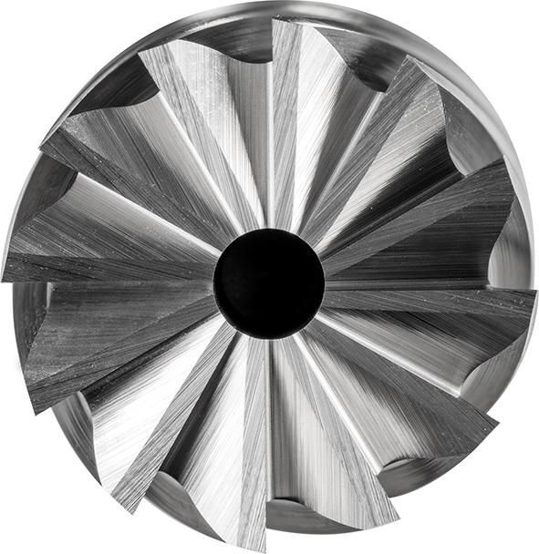 Pferd Frässtift HM zylindrisch mit Stirnverzahnung 1225 INOX 8mm 12 x 25 mm Produktbild Pferd Frässtift HM zylindrisch mit Stirnverzahnung 1225 INOX 8mm 12 x 25 mm bild 2