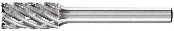 Pferd Frässtift HM zylindrisch mit Stirnverzahnung ZYA-S 1020 STEEL 10 x 20 mm Produktbild Pferd Frässtift HM zylindrisch mit Stirnverzahnung ZYA-S 1020 STEEL 10 x 20 mm