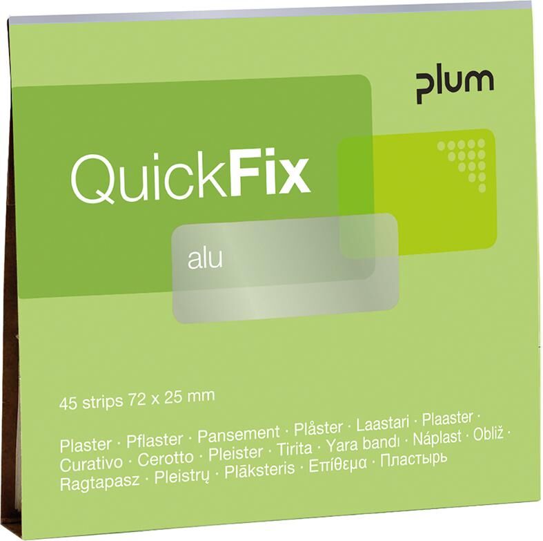 Plum Nachfüllpackung QuickFix mit 45 Pflaster Alu Produktbild Plum Nachfüllpackung QuickFix mit 45 Pflaster Alu
