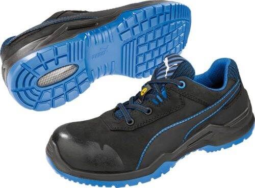 Puma Halbschuh 644220 ESD S3 Größe 48 schwarz blau Produktbild Puma Halbschuh 644220 ESD S3 Größe 48 schwarz blau