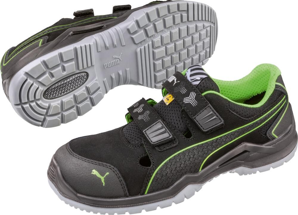 Puma Halbschuh Neodyme Green Low 644300 S1P Gr. 41