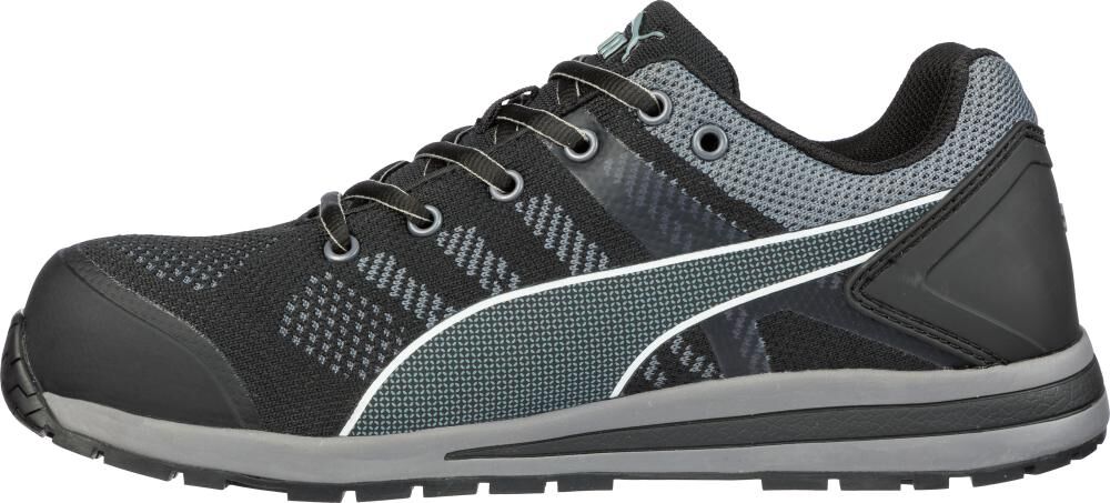Puma Halbschuh Elevate Knit Black Low 643160 S1P Gr. 40