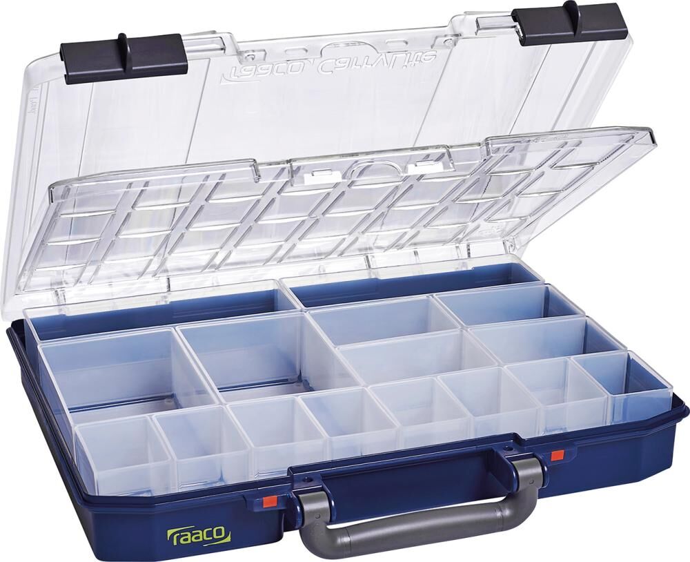 Raaco Sortimentskoffer CarryLite 55 4x8-16 DLU Produktbild Raaco Sortimentskoffer CarryLite 55 4x8-16 DLU
