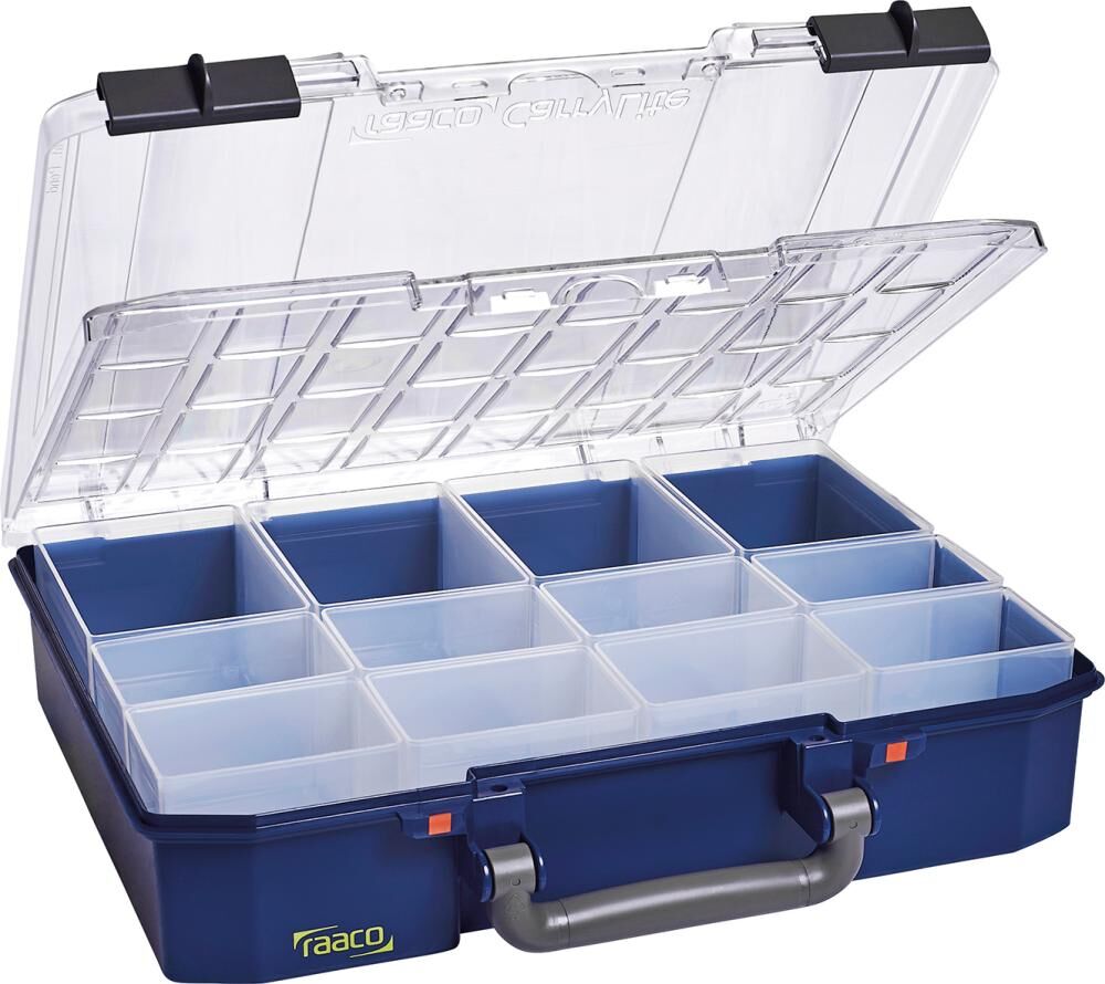 Raaco Sortimentskoffer CarryLite 80 4x8-12 DLU Produktbild Raaco Sortimentskoffer CarryLite 80 4x8-12 DLU