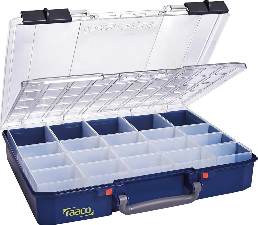 Raaco Sortimentskoffer CarryLite 80 5x10-20 DLU Produktbild Raaco Sortimentskoffer CarryLite 80 5x10-20 DLU