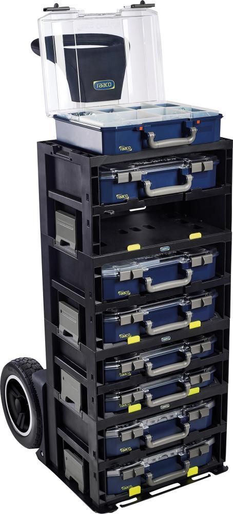 Raaco Trolley CarryMore TRT-0 Alu schwarz Produktbild Raaco Trolley CarryMore TRT-0 Alu schwarz bild 2