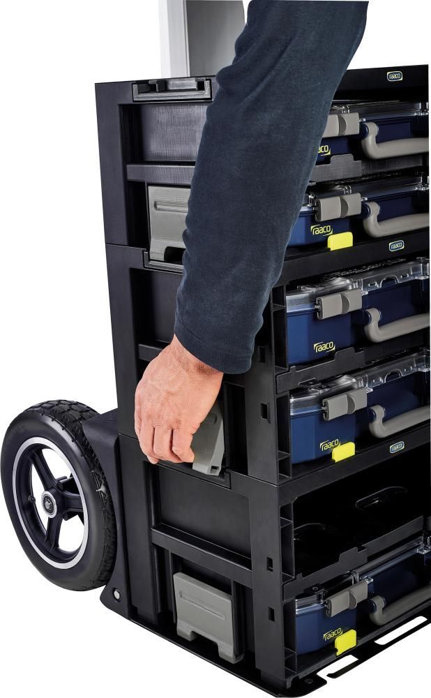 Raaco Trolley CarryMore TRT-0 Alu schwarz Produktbild Raaco Trolley CarryMore TRT-0 Alu schwarz bild 3