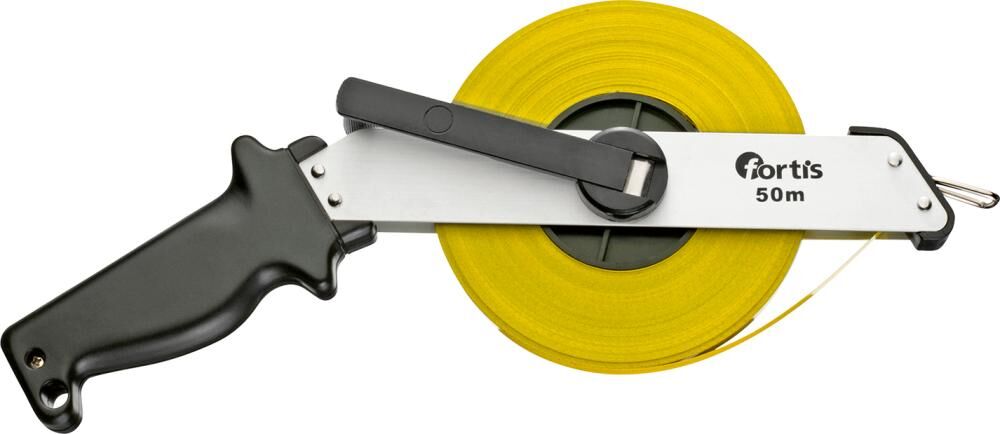 Fortis Rahmenbandmaß Stahlband 50mx13 mm Produktbild Fortis Rahmenbandmaß Stahlband 50mx13 mm