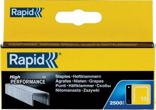 Rapid Heftklammer Industriequalität Typ 13/04 Pack mit 2500 Stück Produktbild Rapid Heftklammer Industriequalität Typ 13/04 Pack mit 2500 Stück
