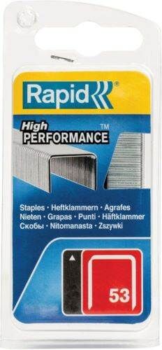 Rapid Heftklammern Typ 53/8 Pack mit 1080 Stück Produktbild Rapid Heftklammern Typ 53/8 Pack mit 1080 Stück