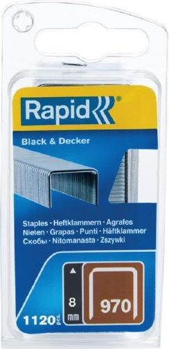 Rapid Heftklammern Typ 970/8 Pack mit 1100 Stück Produktbild Rapid Heftklammern Typ 970/8 Pack mit 1100 Stück
