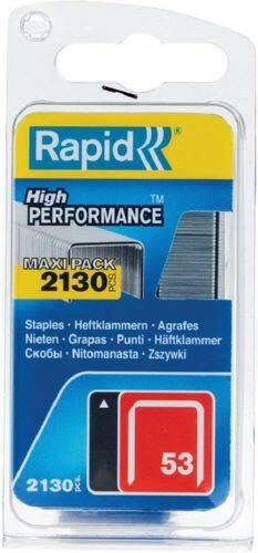 Rapid Heftklammern Typ 53/10 Pack mit 2000 Stück Produktbild Rapid Heftklammern Typ 53/10 Pack mit 2000 Stück
