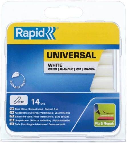 Rapid Klebesticks universal 12 x 94 mm Pack mit 14 Stück Produktbild Rapid Klebesticks universal 12 x 94 mm Pack mit 14 Stück