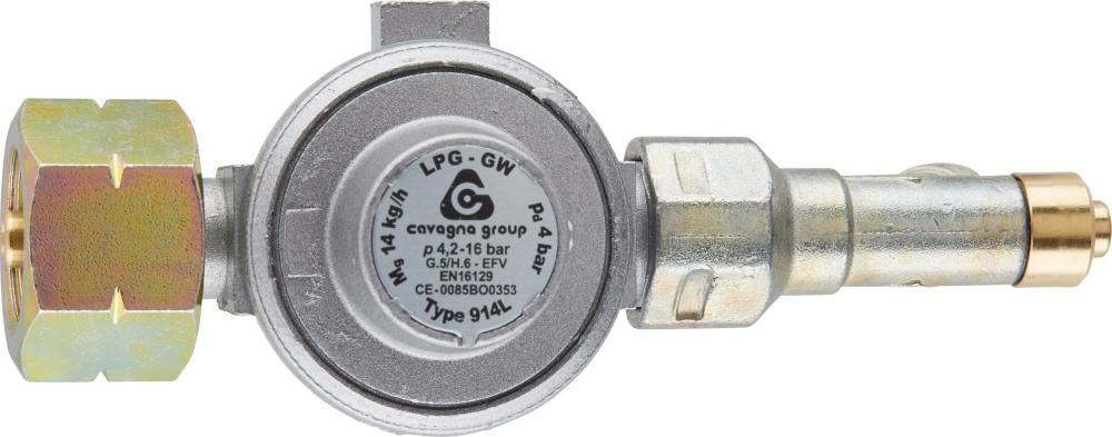 TGO Mitteldruck Gasregler 14 kg 4 bar Produktbild TGO Mitteldruck Gasregler 14 kg 4 bar