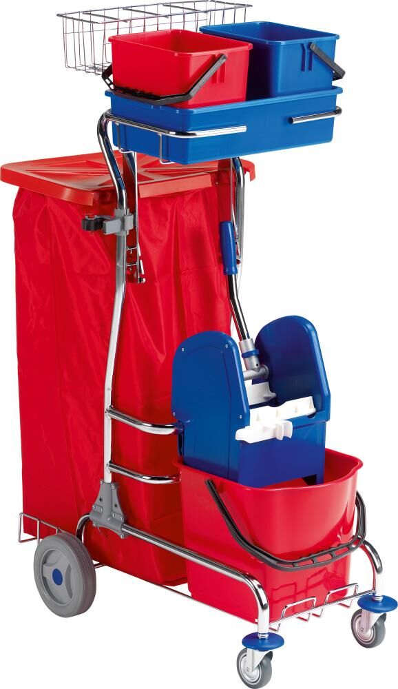 Evo-Products Reinigungswagen 750x460x1220mm Produktbild Evo-Products Reinigungswagen 750x460x1220mm