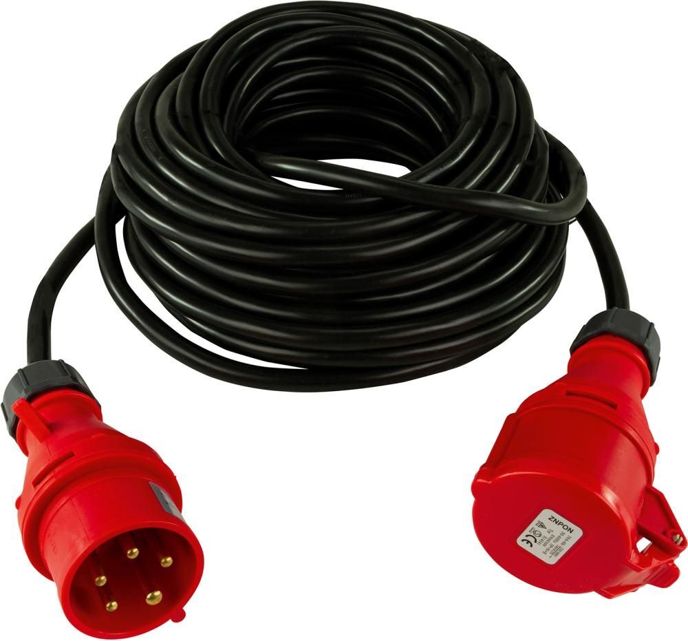 REV CEE Verlängerungskabel PVC 20 meter 5-polig Produktbild REV CEE Verlängerungskabel PVC 20 meter 5-polig