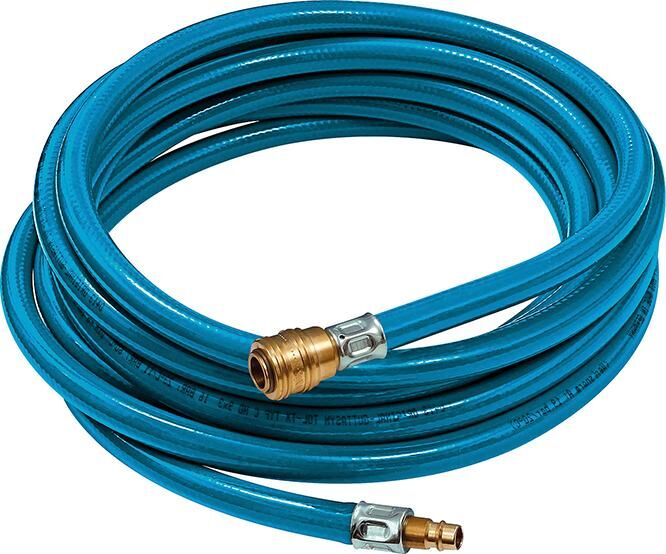 Riegler Schlauchset PVC blau 6,3 x 2,35 mm komplett mit Stecker 10 Meter Produktbild Riegler Schlauchset PVC blau 6,3 x 2,35 mm komplett mit Stecker 10 Meter