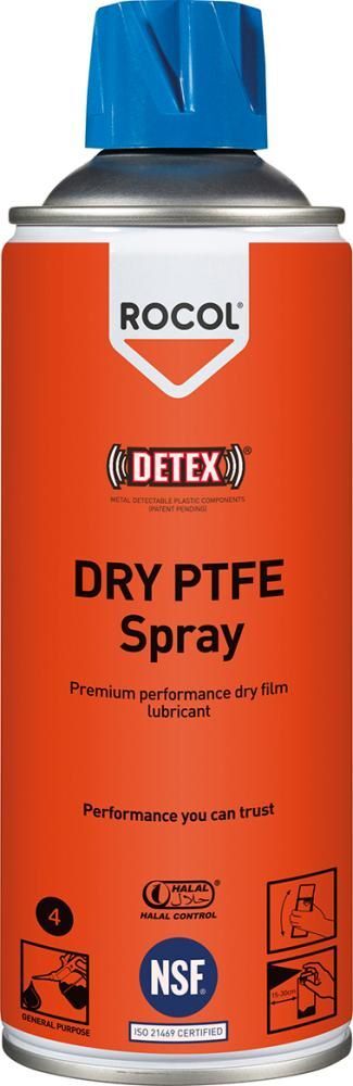 Rocol Mehrzweckfett Dry PTFE Spray Sprühdose mit 400 ml Produktbild Rocol Mehrzweckfett Dry PTFE Spray Sprühdose mit 400 ml