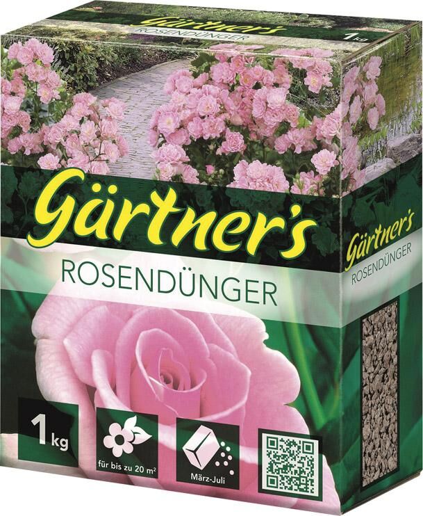 Produktbild Gärtner`s Rosendünger 1kg organisch mineralisch