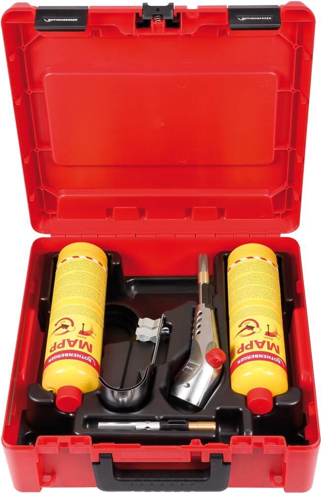 ROTHENBERGER Hartlötgarnitur Super Fire 3 Hotboxinclusive Gaskartuschen Produktbild ROTHENBERGER Hartlötgarnitur Super Fire 3 Hotboxinclusive Gaskartuschen
