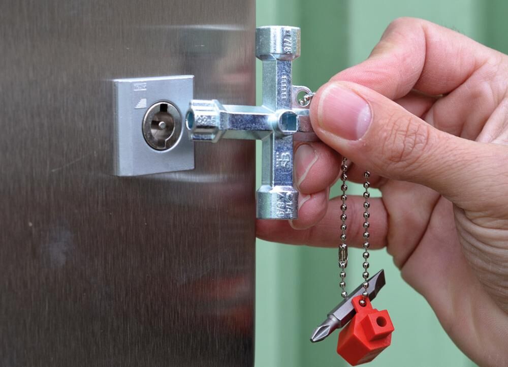 Schaltschrankschlüssel BoubleHead Universalschlüssel Produktbild Schaltschrankschlüssel BoubleHead Universalschlüssel bild 9