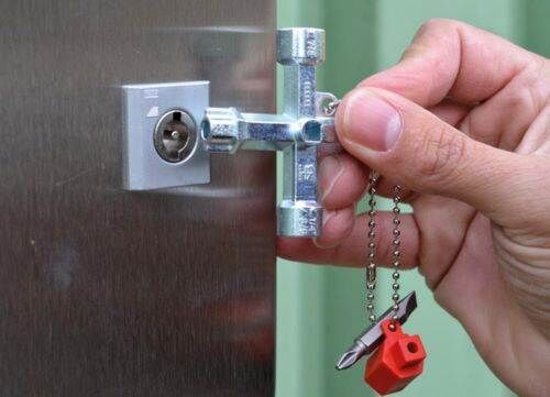 Schaltschrankschlüssel BoubleHead Universalschlüssel Produktbild Schaltschrankschlüssel BoubleHead Universalschlüssel bild 12