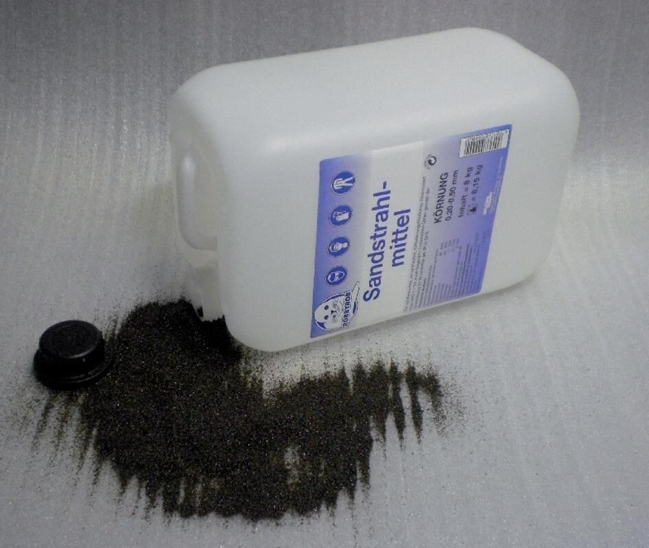 Sandstrahlmittel 0,2 bis 0,5 mm 8kg Produktbild Sandstrahlmittel 0,2 bis 0,5 mm 8kg