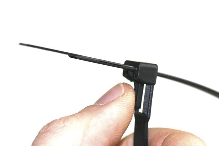 Sapi Selco Kabelbinder Nylon schwarz 360 x 7,5 mm 100 Stück lösbar Produktbild Sapi Selco Kabelbinder Nylon schwarz 360 x 7,5 mm 100 Stück lösbar bild 3