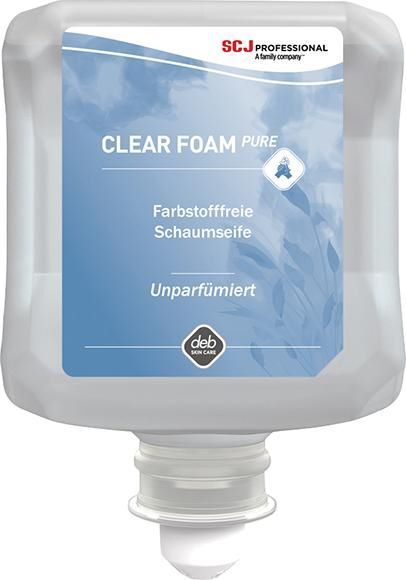 SC Johnson Schaumseife Clear Foam Pure Kartusche mit 1 Liter Produktbild SC Johnson Schaumseife Clear Foam Pure Kartusche mit 1 Liter