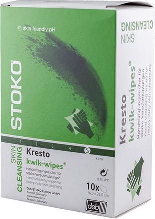 SC Johnson Handreinigungstücher Solopol Krest Kwik Wipes Eimer mit 70 Tücher Produktbild SC Johnson Handreinigungstücher Solopol Krest Kwik Wipes Eimer mit 70 Tücher