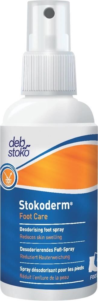 SC Johnson Fußspray Stokoderm Foot Care Pumpflasche mit 100 ml Produktbild SC Johnson Fußspray Stokoderm Foot Care Pumpflasche mit 100 ml