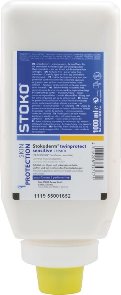SC Johnson Hautschutz Stokoderm Universal Pure Softflasche mit 1 Liter Produktbild SC Johnson Hautschutz Stokoderm Universal Pure Softflasche mit 1 Liter