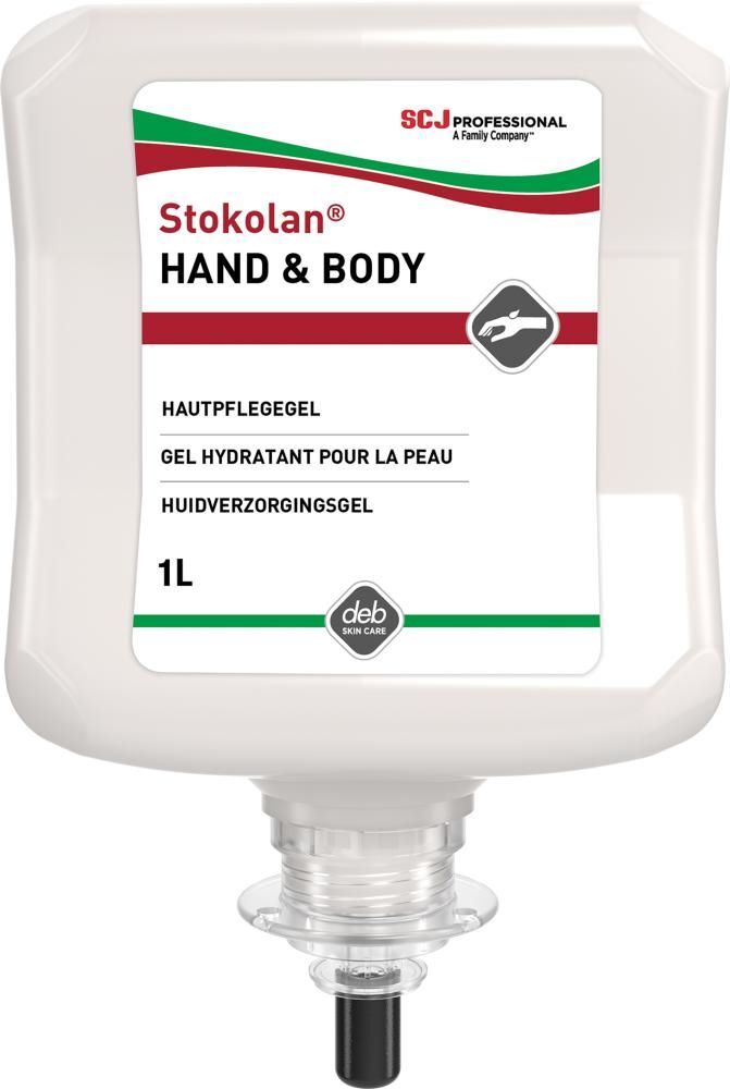 SC Johnson Hautpflegelotion Stokolan Hand and Body Lotion Kartusche mit 1 Liter Produktbild SC Johnson Hautpflegelotion Stokolan Hand and Body Lotion Kartusche mit 1 Liter