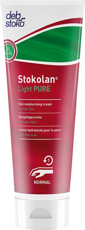 SC Johnson Hautpflegecreme Stokolan Light Pure Tube mit 100 ml Produktbild SC Johnson Hautpflegecreme Stokolan Light Pure Tube mit 100 ml