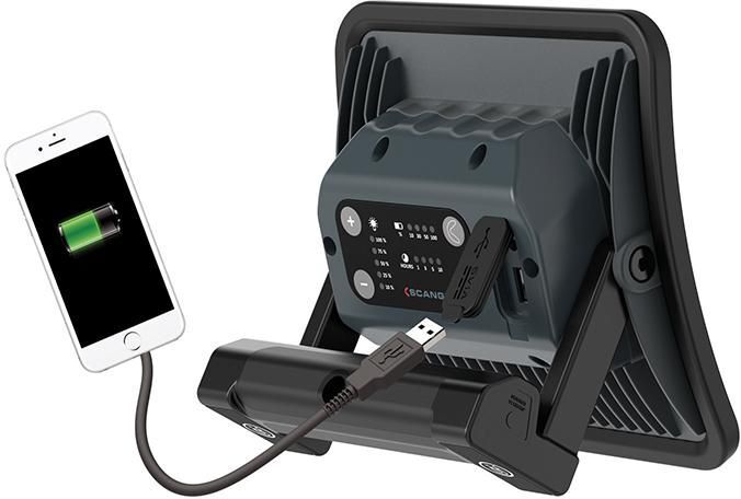 Scangrip Akku Arbeitsleuchte NOVA R 200 bis 2000 Lumen Scangrip Akku Arbeitsleuchte NOVA R 200 bis 2000 Lumen