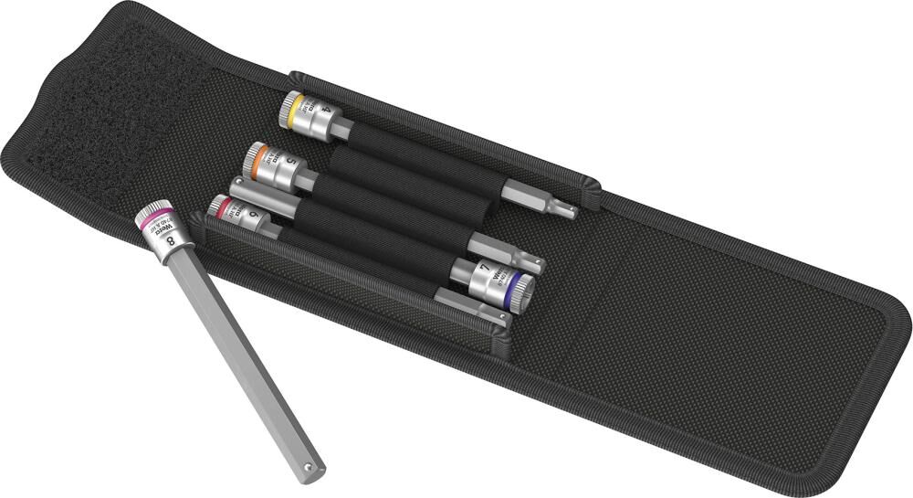 Wera Schraubendrehereinsatz Satz mit Haltefunktion 1/4 Zoll Innen 6-kant 5 Teile Produktbild Wera Schraubendrehereinsatz Satz mit Haltefunktion 1/4 Zoll Innen 6-kant 5 Teile