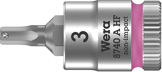 Wera Schraubendrehereinsatz 1/4 Zoll Innen 6-kant mit Haltefunktion 3x28mm Produktbild Wera Schraubendrehereinsatz 1/4 Zoll Innen 6-kant mit Haltefunktion 3x28mm