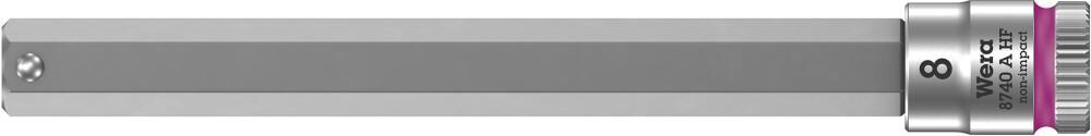 Wera Schraubendrehereinsatz 1/4 Zoll Innen 6-kant mit Haltefunktion 8x100mm Produktbild Wera Schraubendrehereinsatz 1/4 Zoll Innen 6-kant mit Haltefunktion 8x100mm