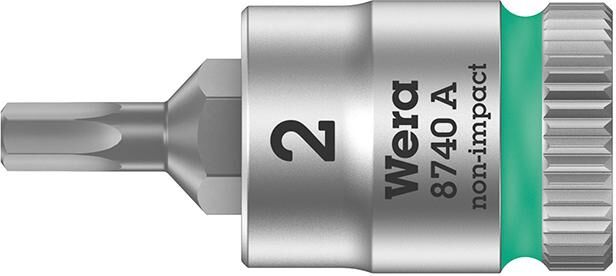 Wera Schraubendrehereinsatz 1/4 Zoll Innen 6-kant mit Haltefunktion 2x28mm Produktbild Wera Schraubendrehereinsatz 1/4 Zoll Innen 6-kant mit Haltefunktion 2x28mm